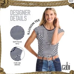 Cabi Illusion Tee size Small